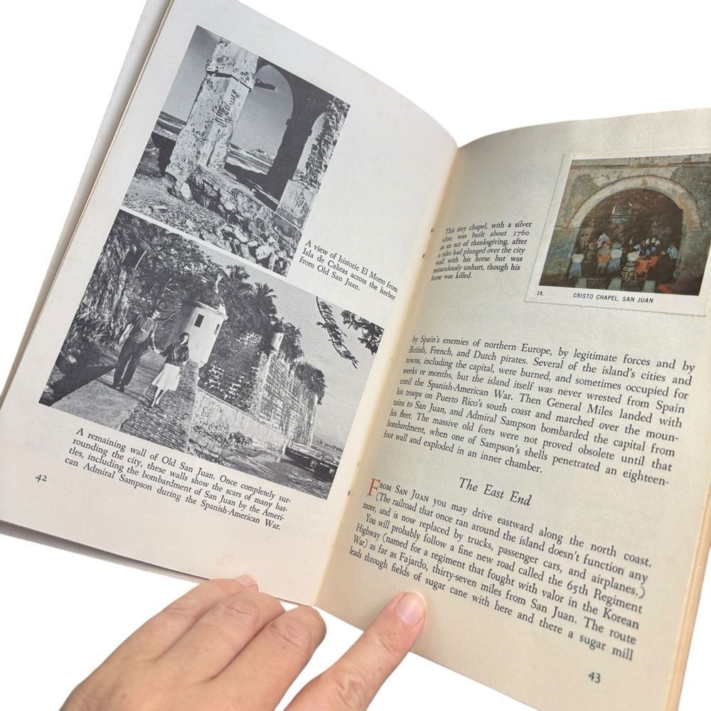 Vintage Puerto Rico Tourist Guide Book - Picture 4 of 6